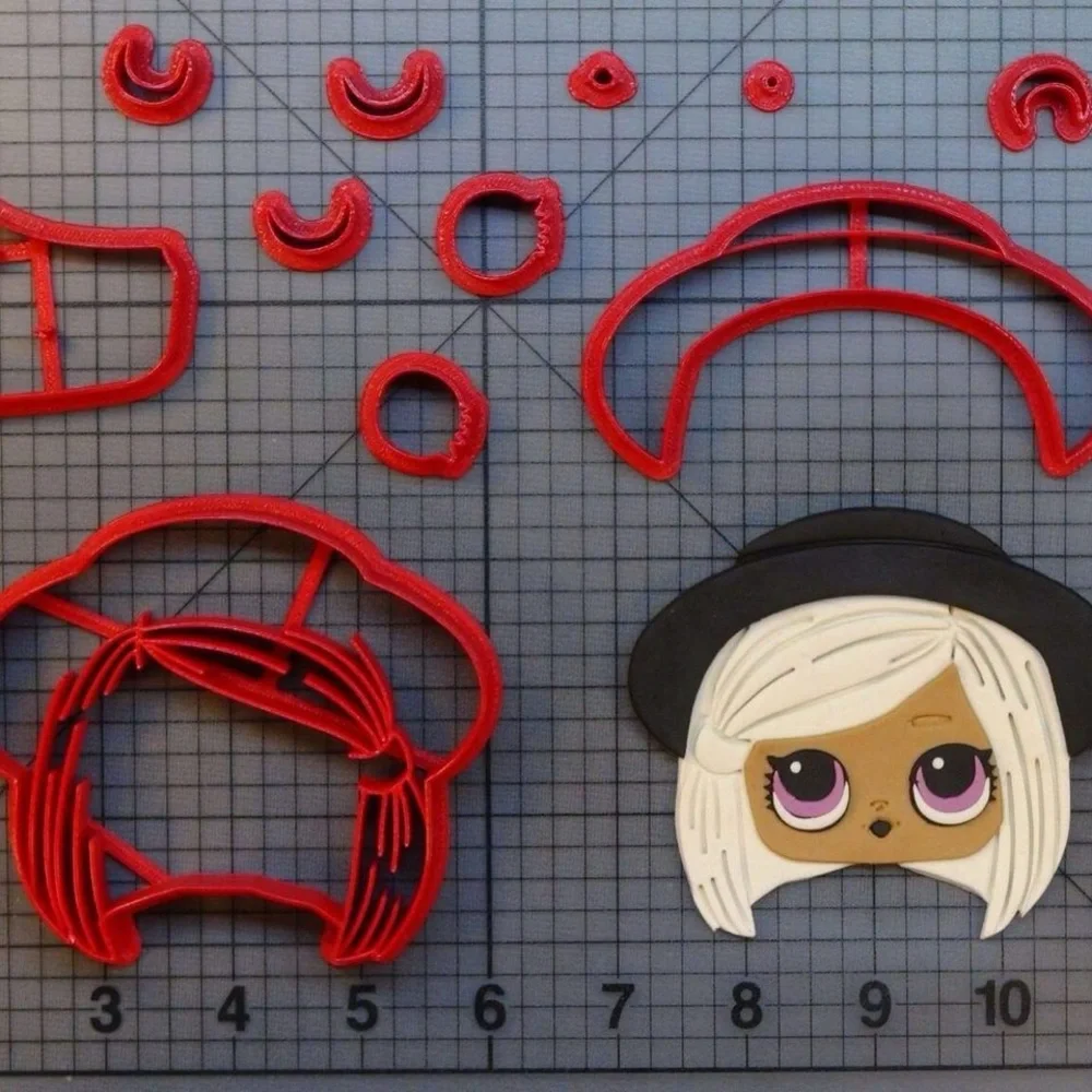 LOL Surprise Doll Witchay Babay Cookie/Fondant Cutter 3”